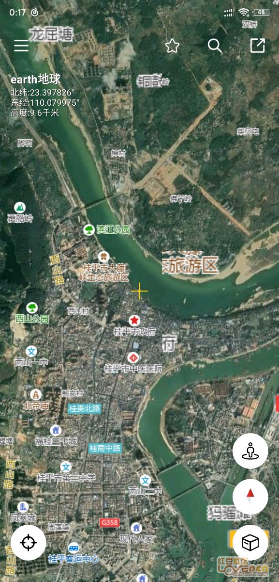 最新桂平衛(wèi)星地圖,開啟一段溫馨有趣的探索之旅