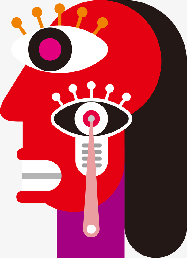 抽象動(dòng)漫人物的高科技產(chǎn)品介紹，未來(lái)已至，躍然新生的動(dòng)漫人物風(fēng)采