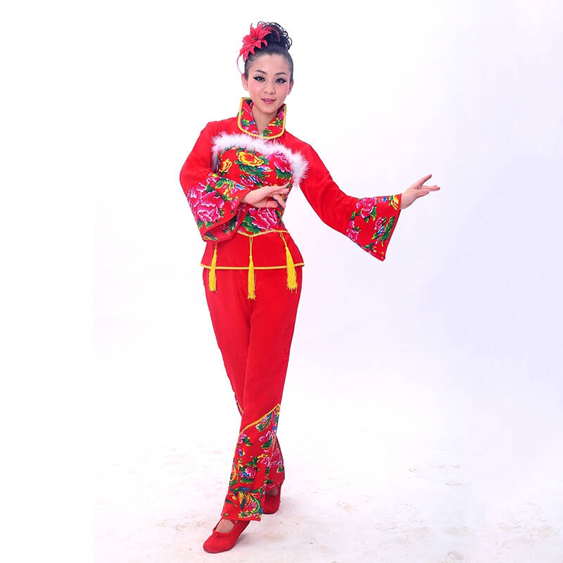秧歌服裝最新款2015，時(shí)尚與傳統(tǒng)的完美融合風(fēng)采