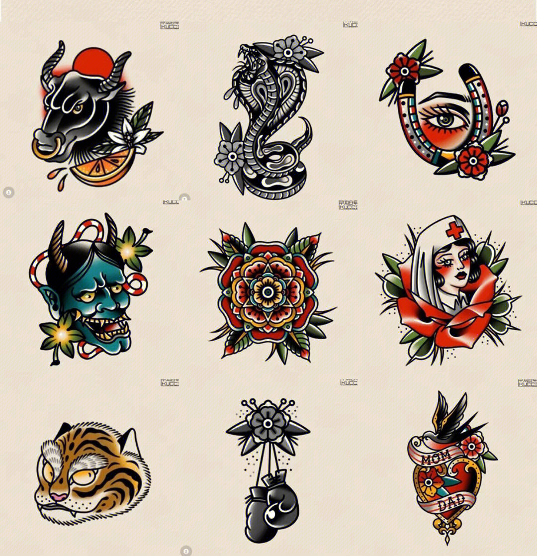 時(shí)尚潮流展現(xiàn)，最新紋身圖案設(shè)計(jì)精選