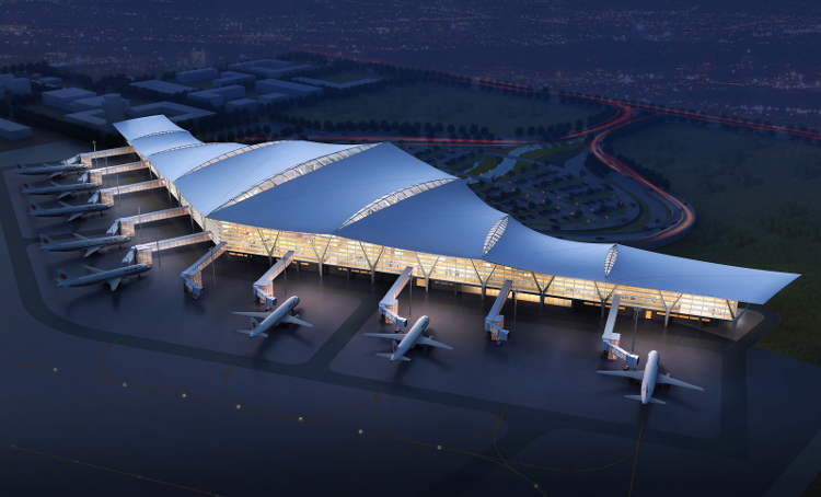 濰坊機場最新圖紙揭曉，塑造航空樞紐的新篇章